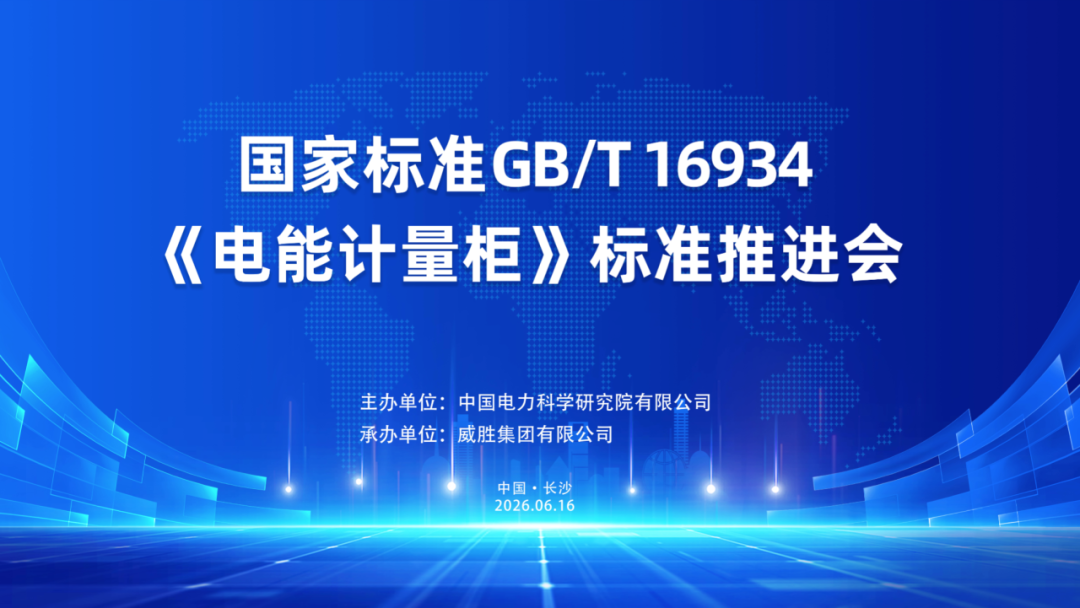 国标 + 团标，双会落地长沙！威胜集团承办两大标准推进会