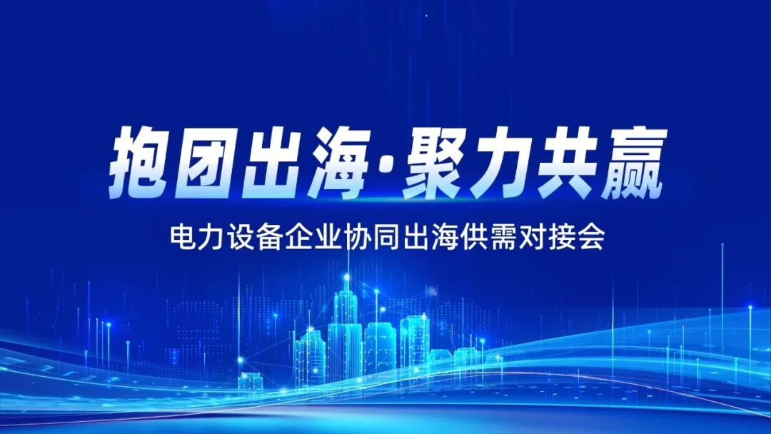 抱团出海·聚力共赢 | 电力设备企业协同出海供需对接会圆满举行